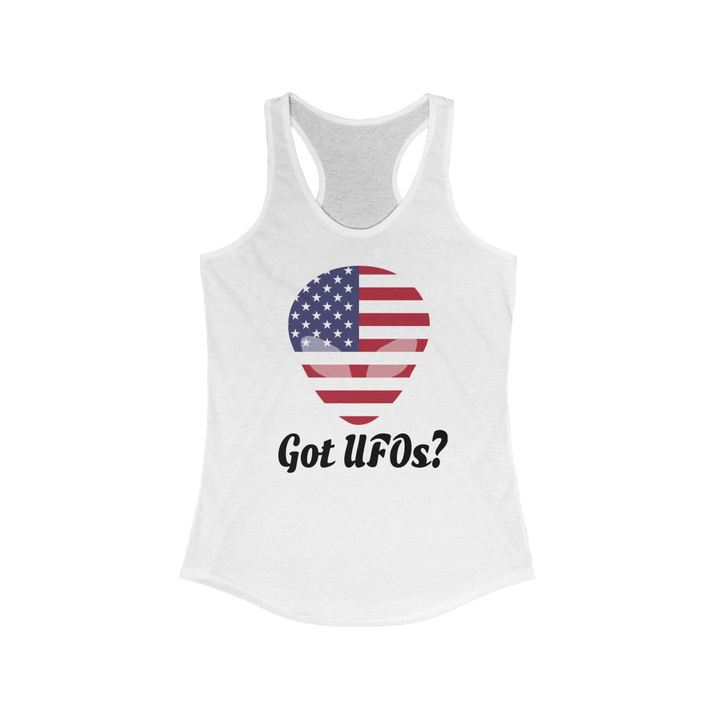 United States Got UFOs Flag Tank 1 - Women