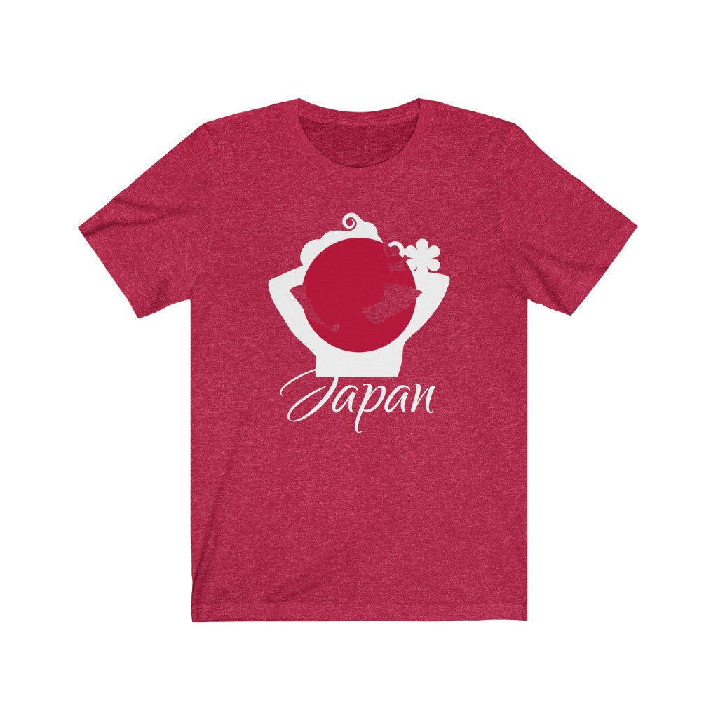 Japan Lady Flag Premium Tee 2 - Unisex