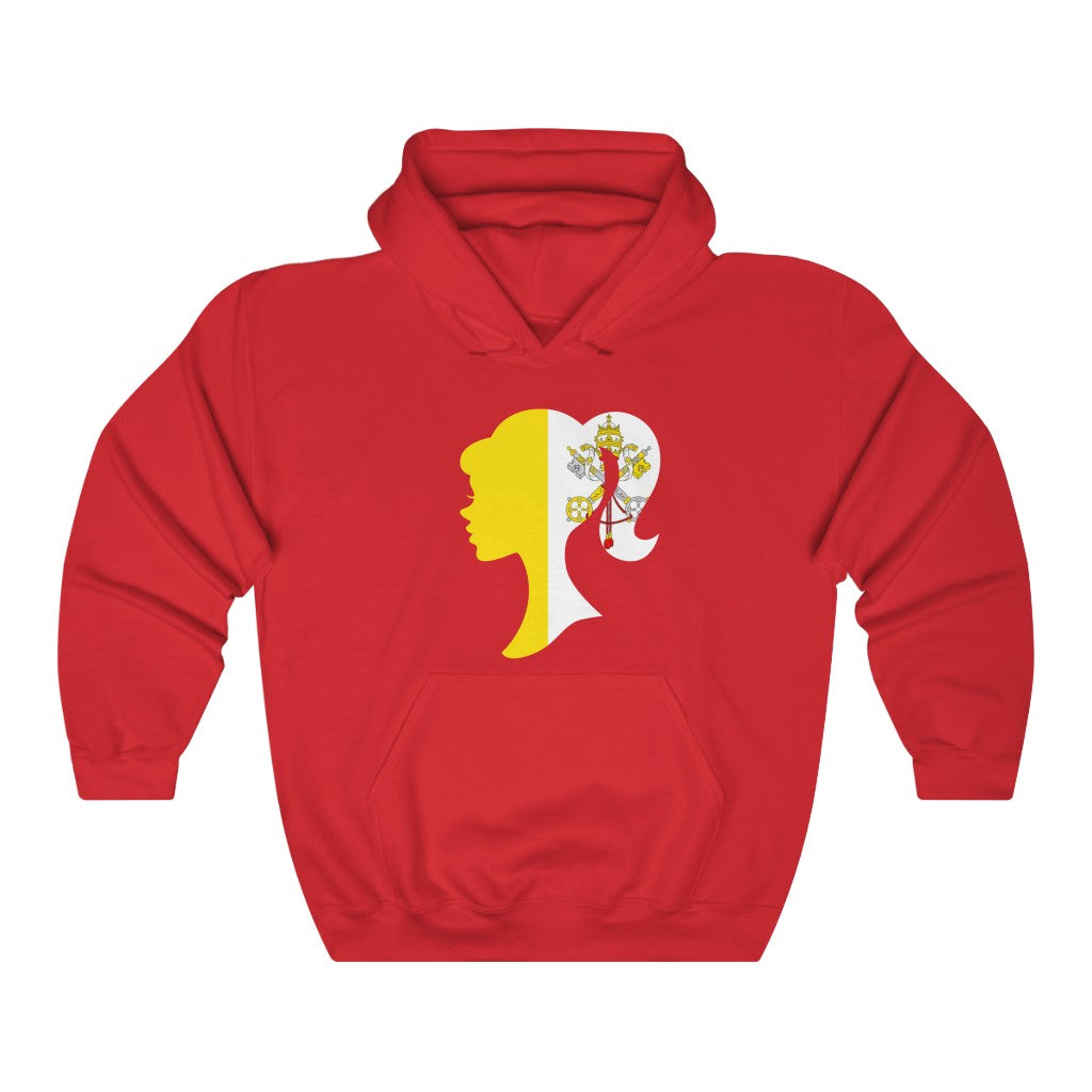 Holy See Girl Flag Hoodie Sweatshirt - Unisex