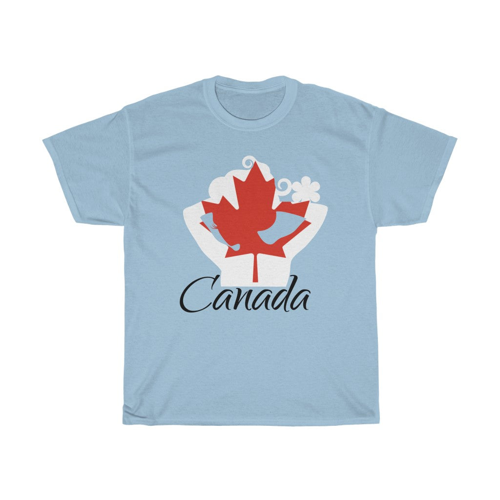 Canada Lady Flag Standard Tee 1 - Unisex