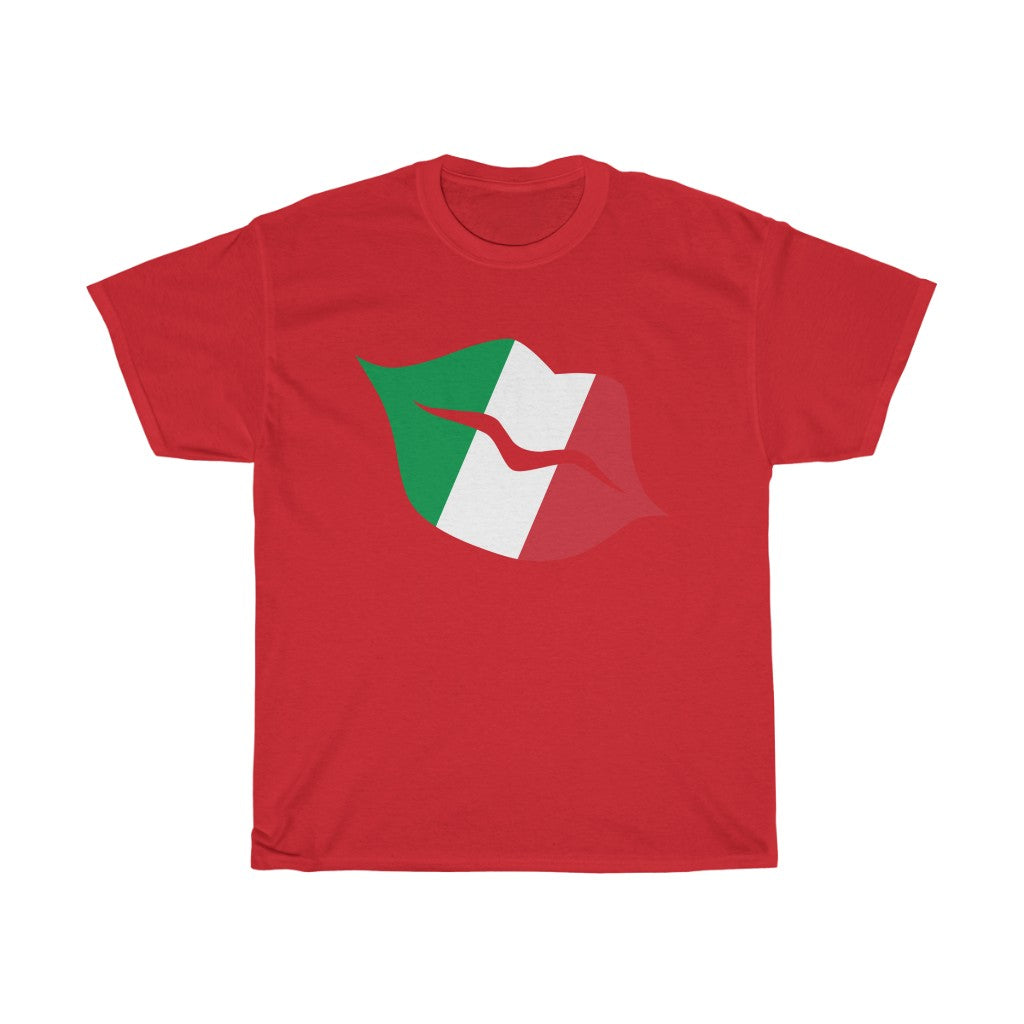 Italy Lips Flag Standard Tee - Unisex