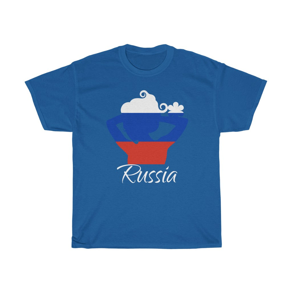 Russia Lady Flag Standard Tee 2 - Unisex