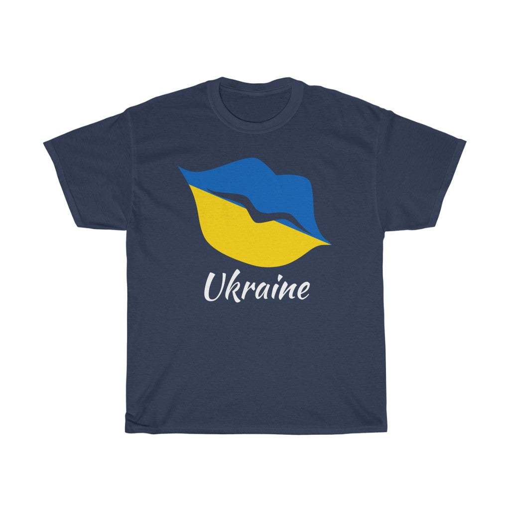 Ukraine Lips Flag Standard Tee 2 - Unisex