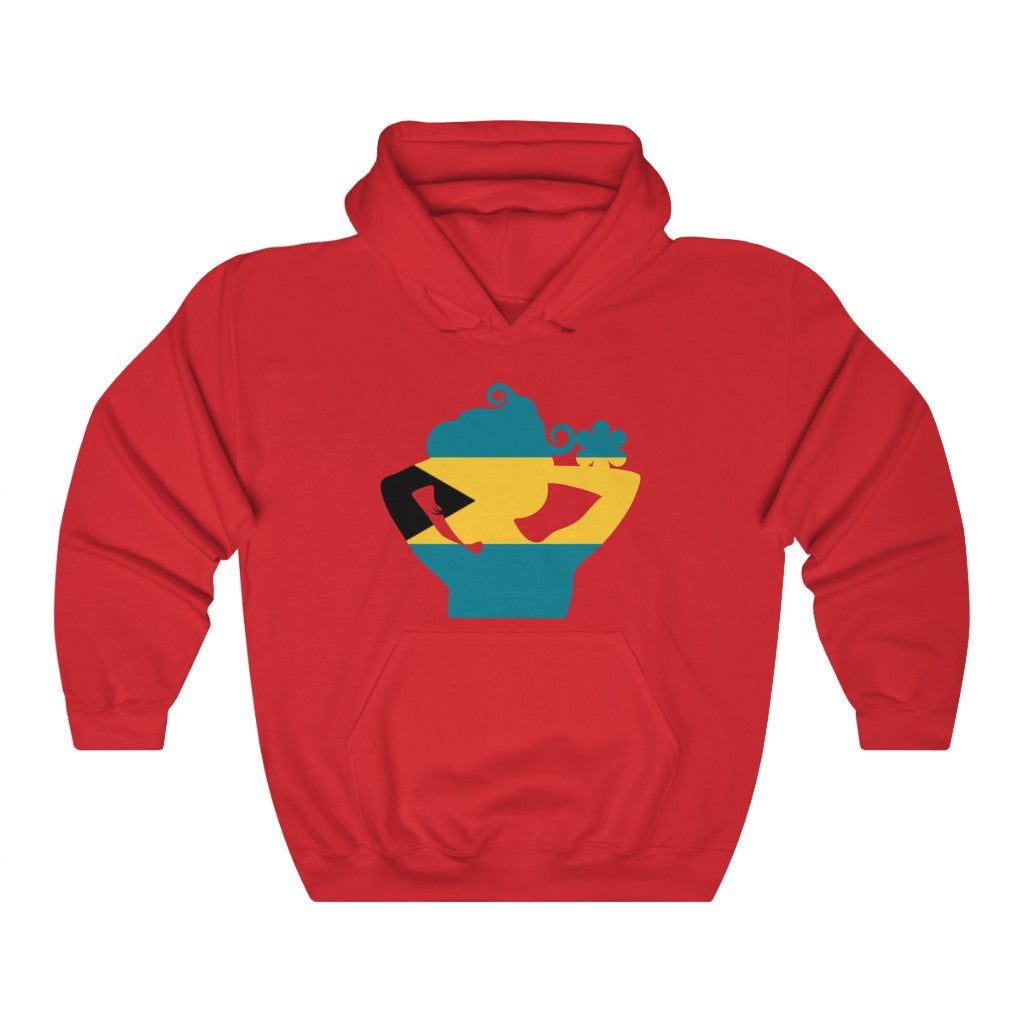 Bahamas Lady Flag Hoodie Sweatshirt - Unisex