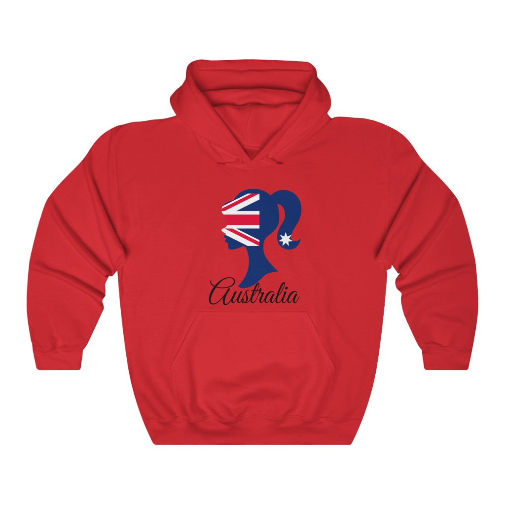 Australia Girl Flag Hoodie Sweatshirt 1 - Unisex