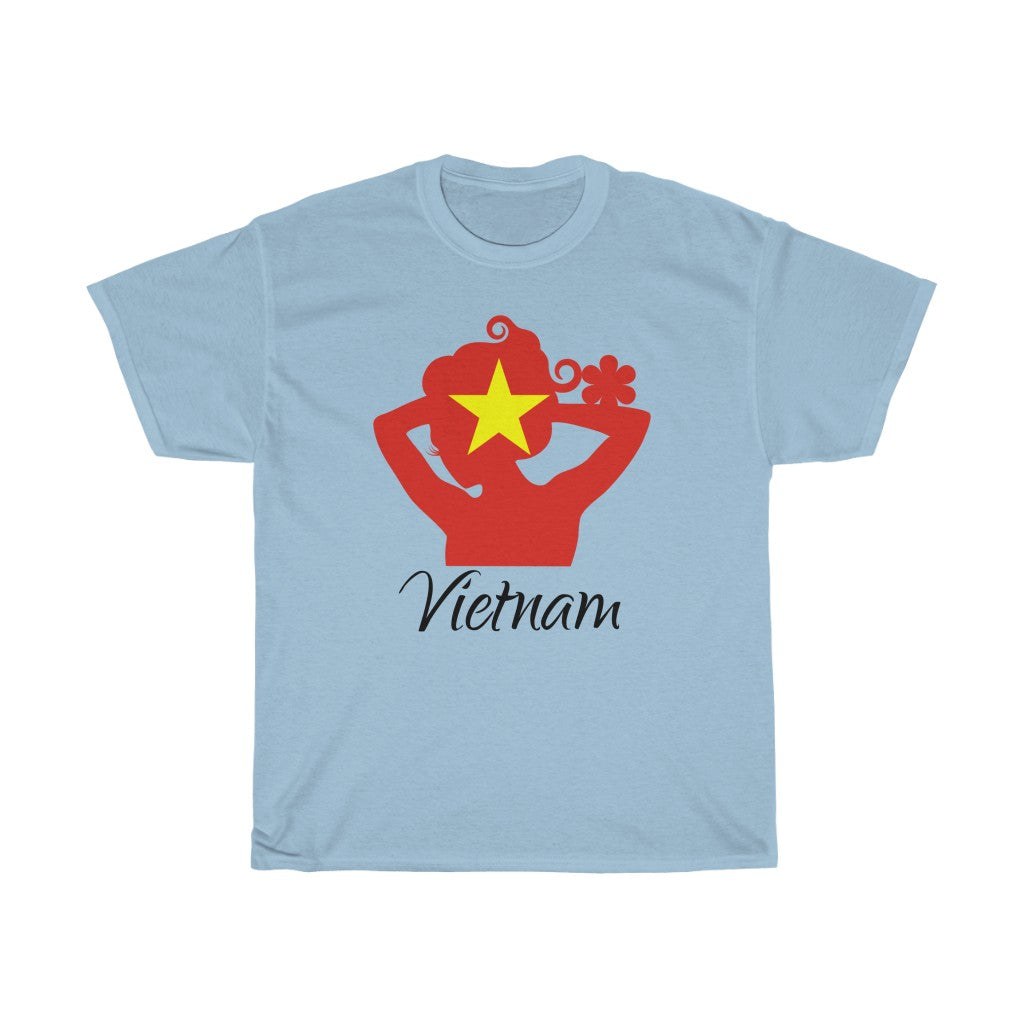 Vietnam Lady Flag Standard Tee 1 - Unisex