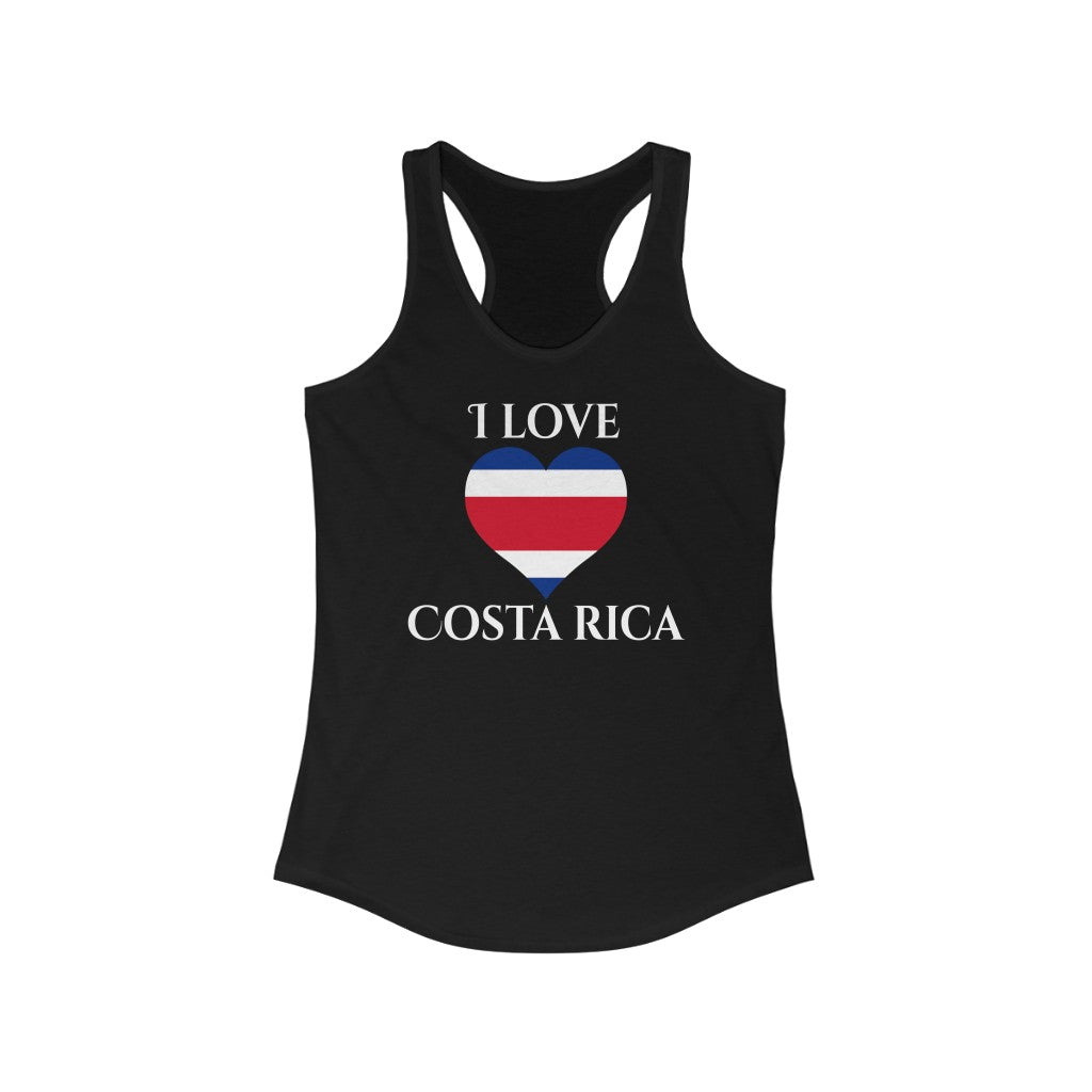 Costa Rica Heart Flag Tank 2 - Women