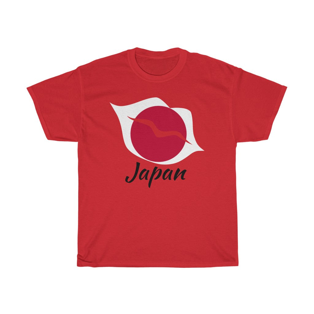 Japan Lips Flag Standard Tee 1 - Unisex