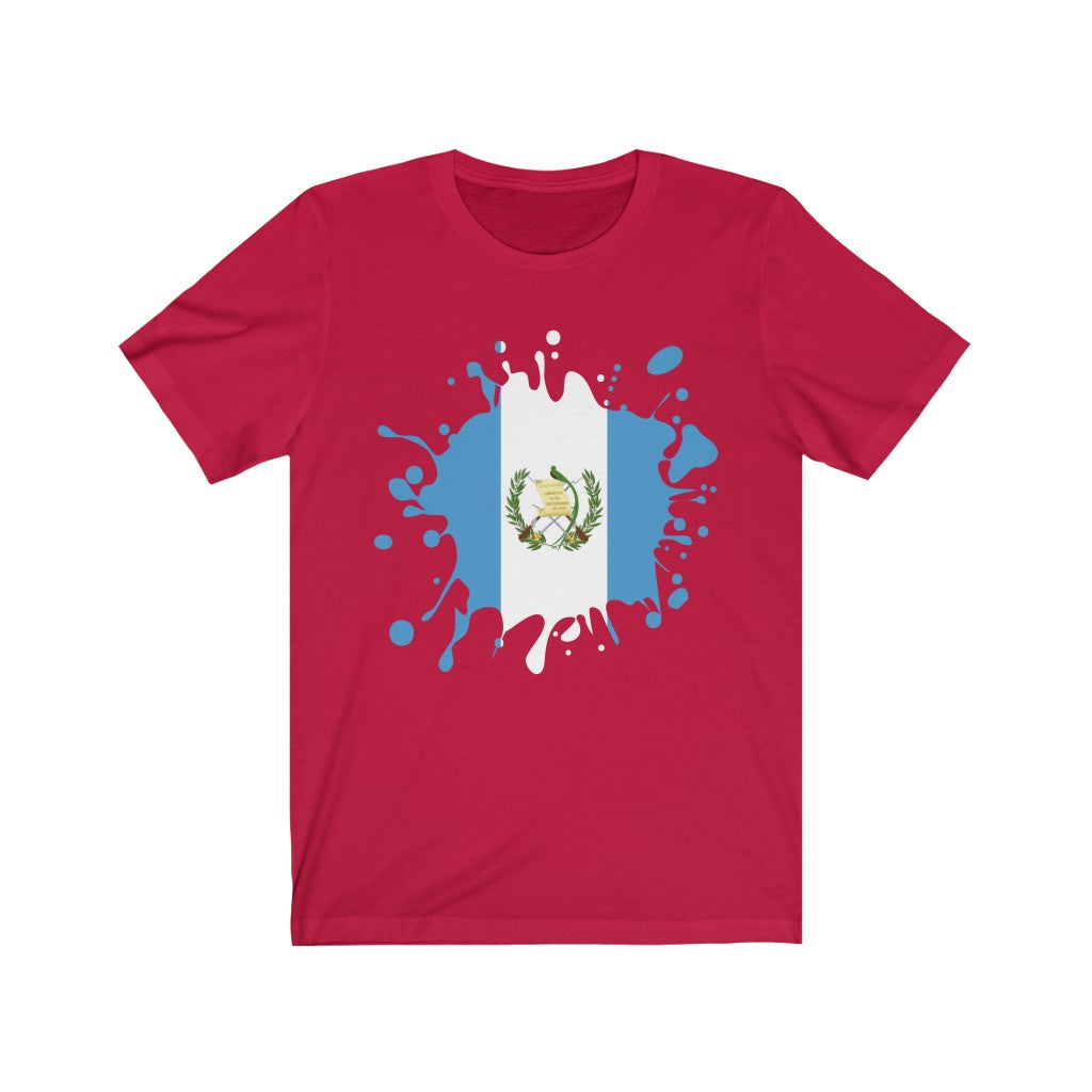 Guatemala Splat Flag Premium Tee - Unisex