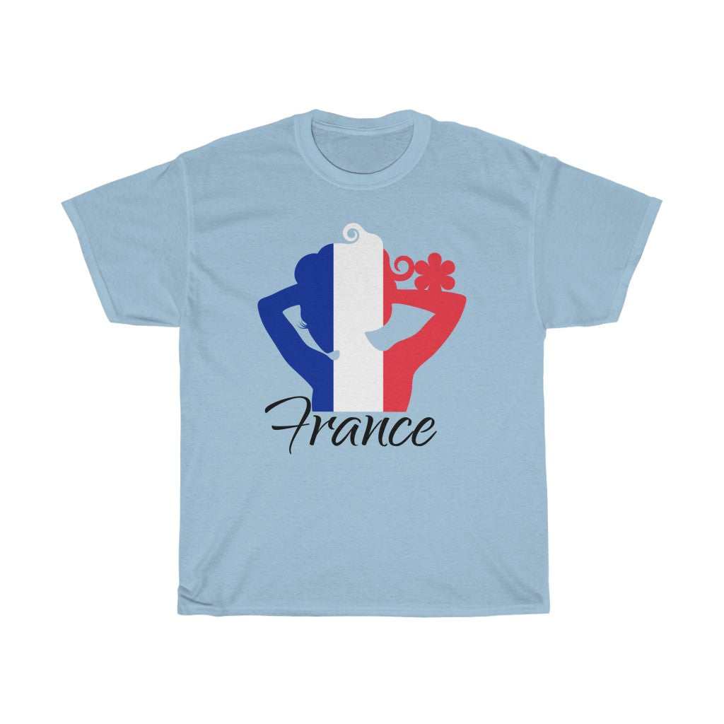 France Lady Flag Standard Tee 1 - Unisex