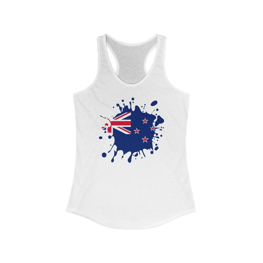 New Zealand Splat Flag Tank - Women