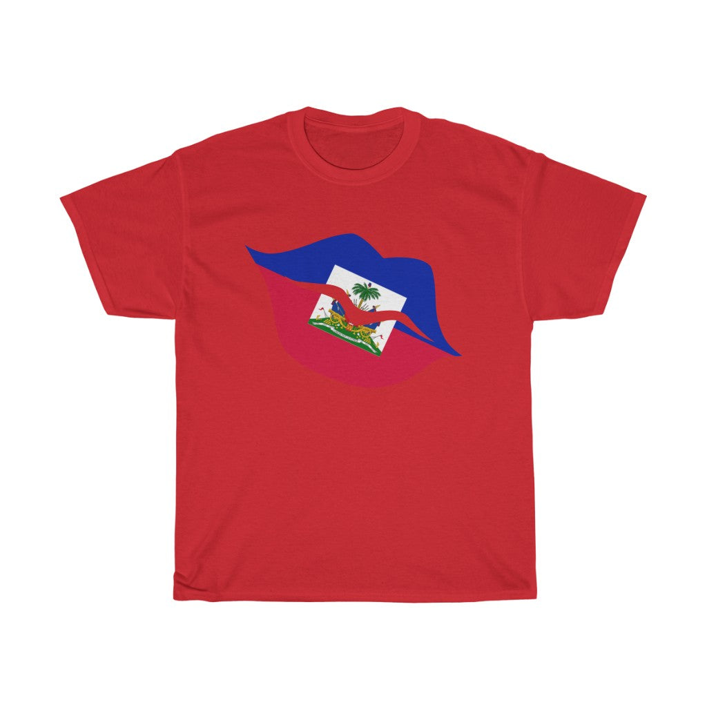 Haiti Lips Flag Standard Tee - Unisex