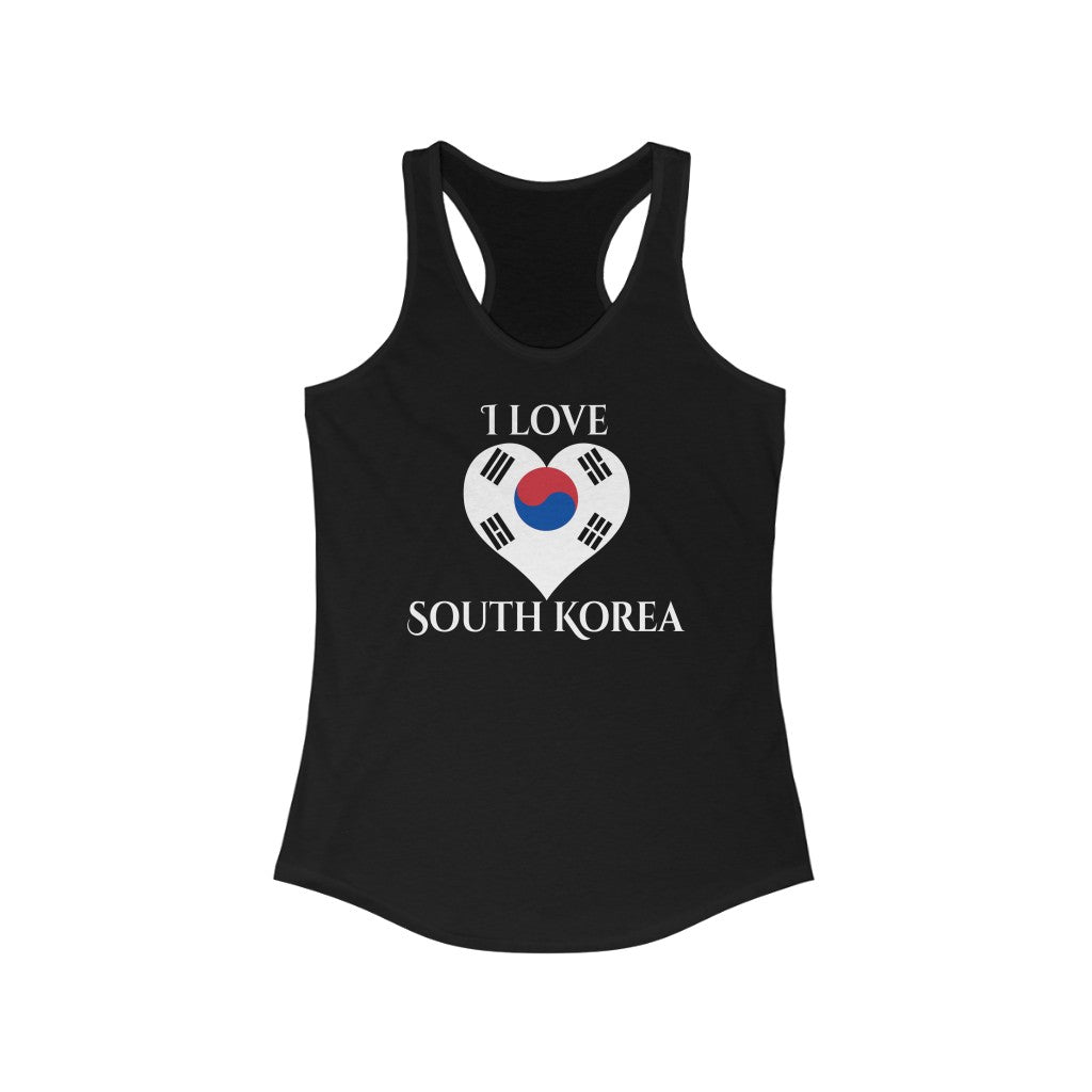 South Korea Heart Flag Tank 2 - Women