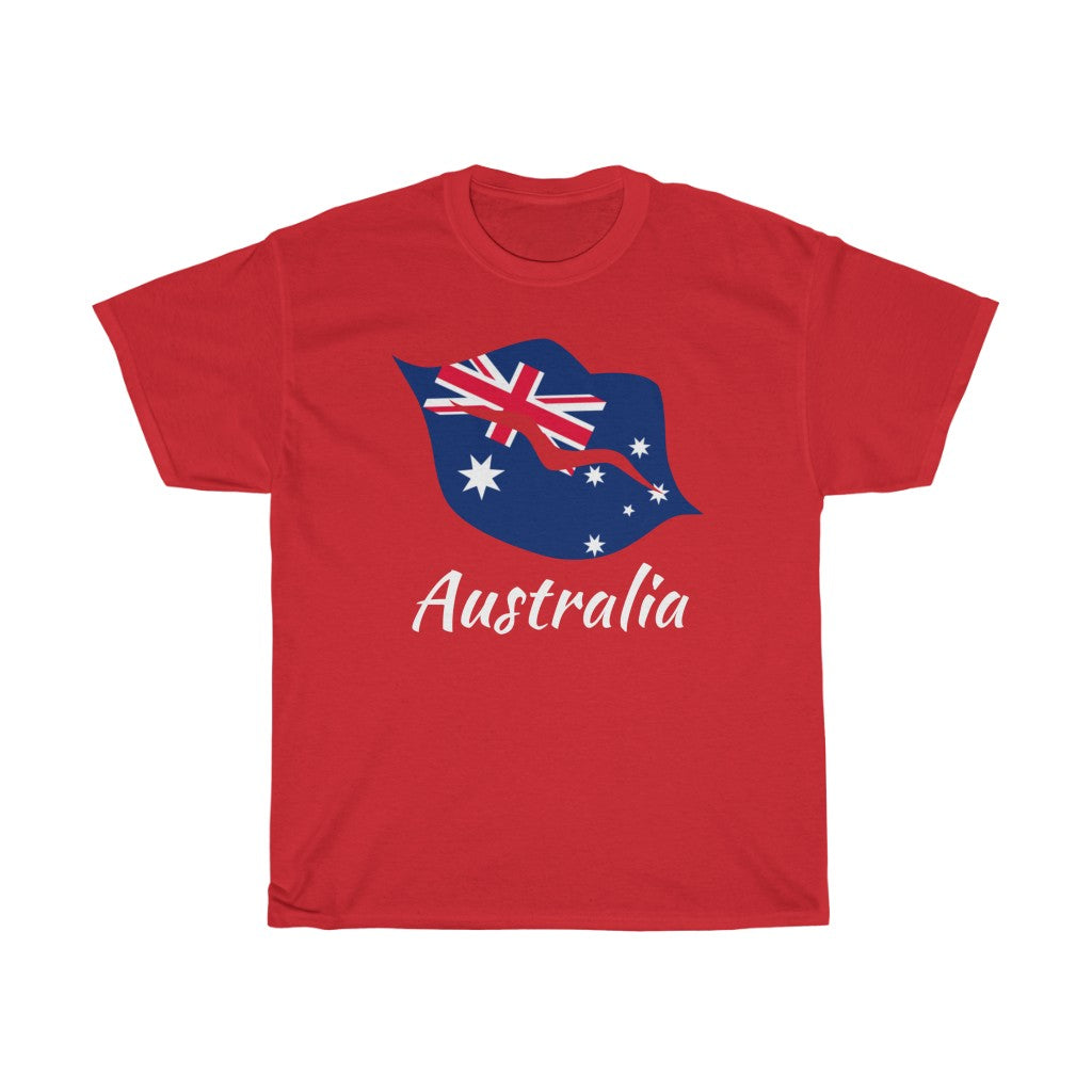 Australia Lips Flag Standard Tee 2 - Unisex