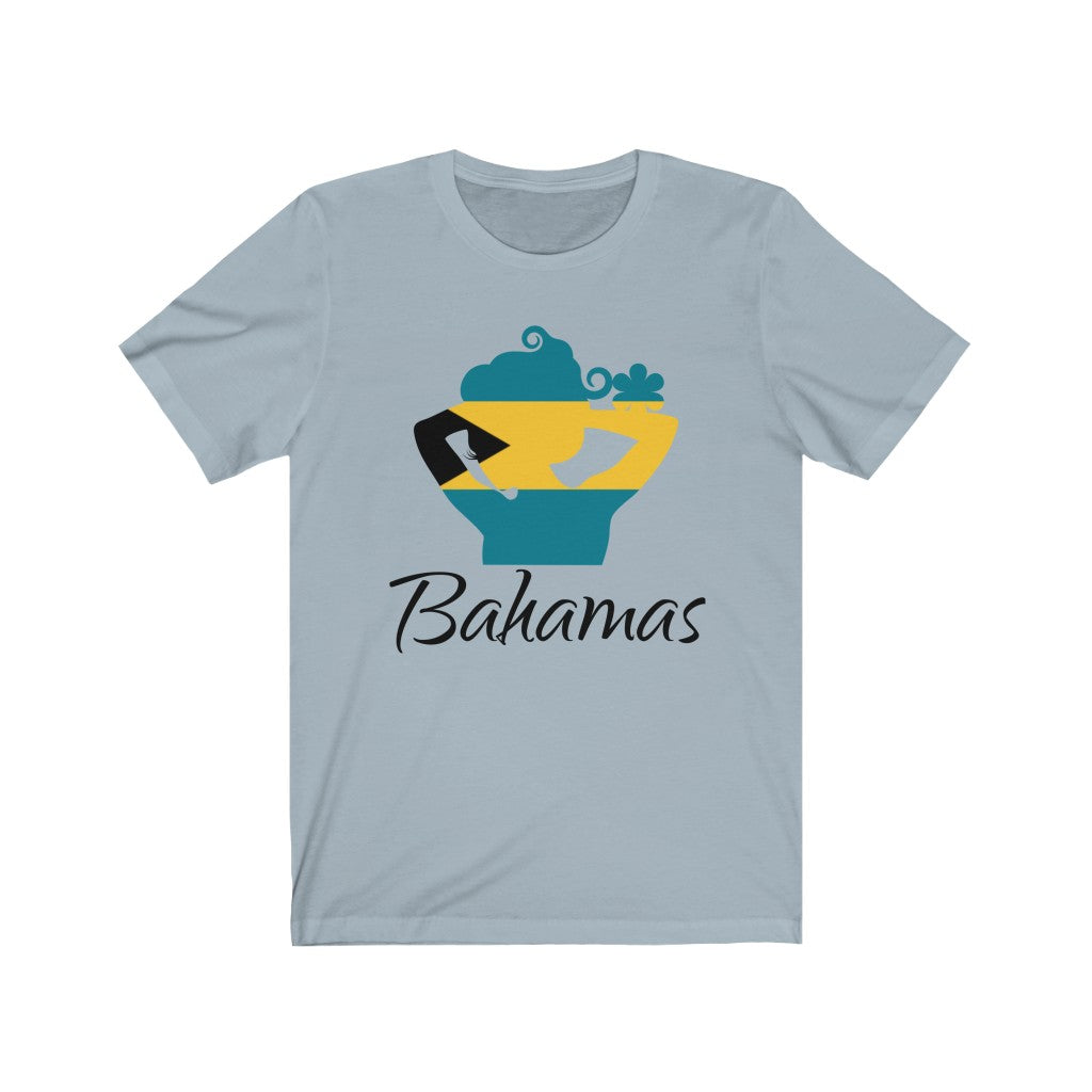 Bahamas Lady Flag Premium Tee 1 - Unisex