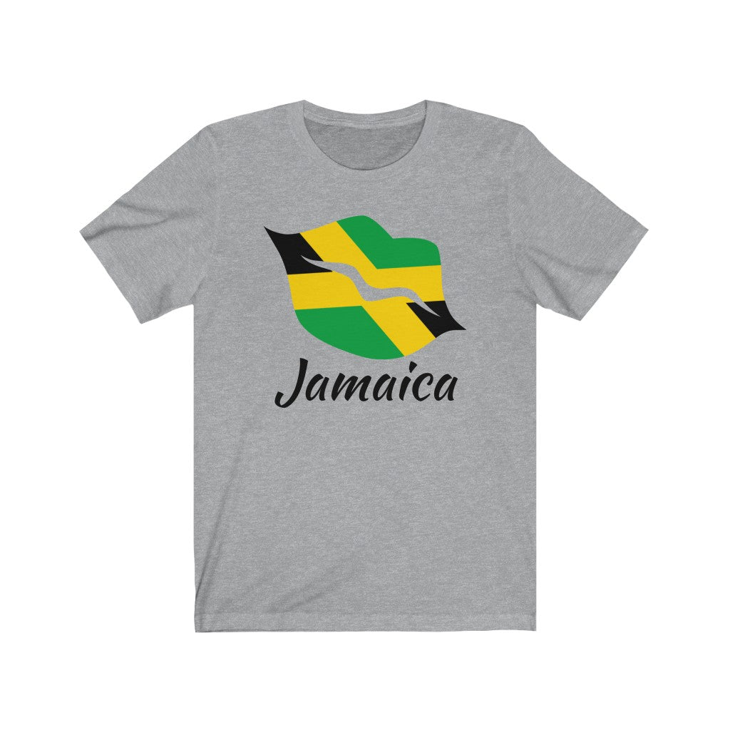 Jamaica Lips Flag Premium Tee 1 - Unisex