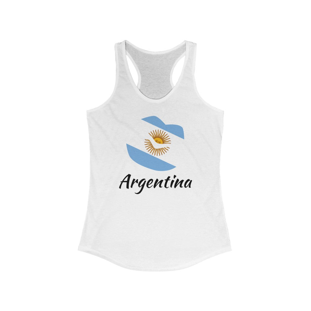 Argentina Lips Flag Tank 1 - Women