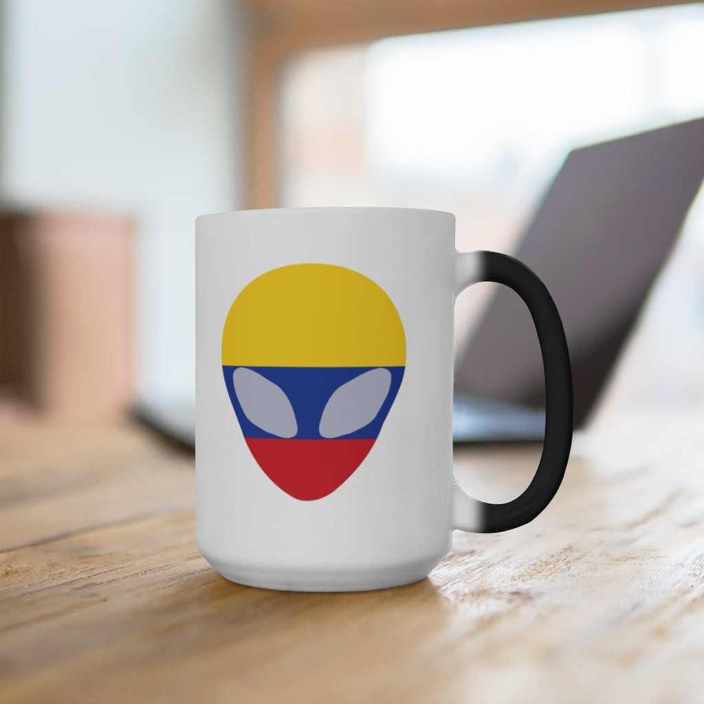 Colombia Alien Color Changing Mug