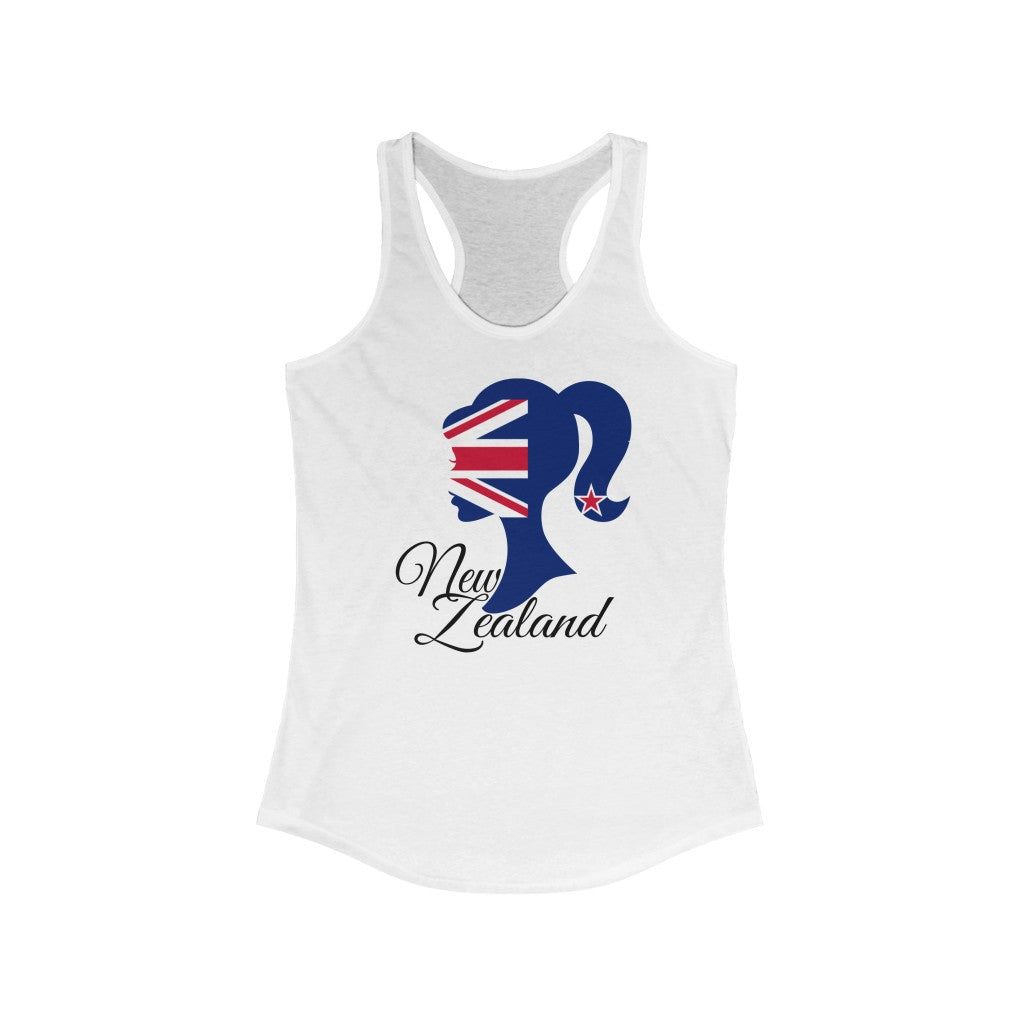 New Zealand Girl Flag Tank 1 - Women