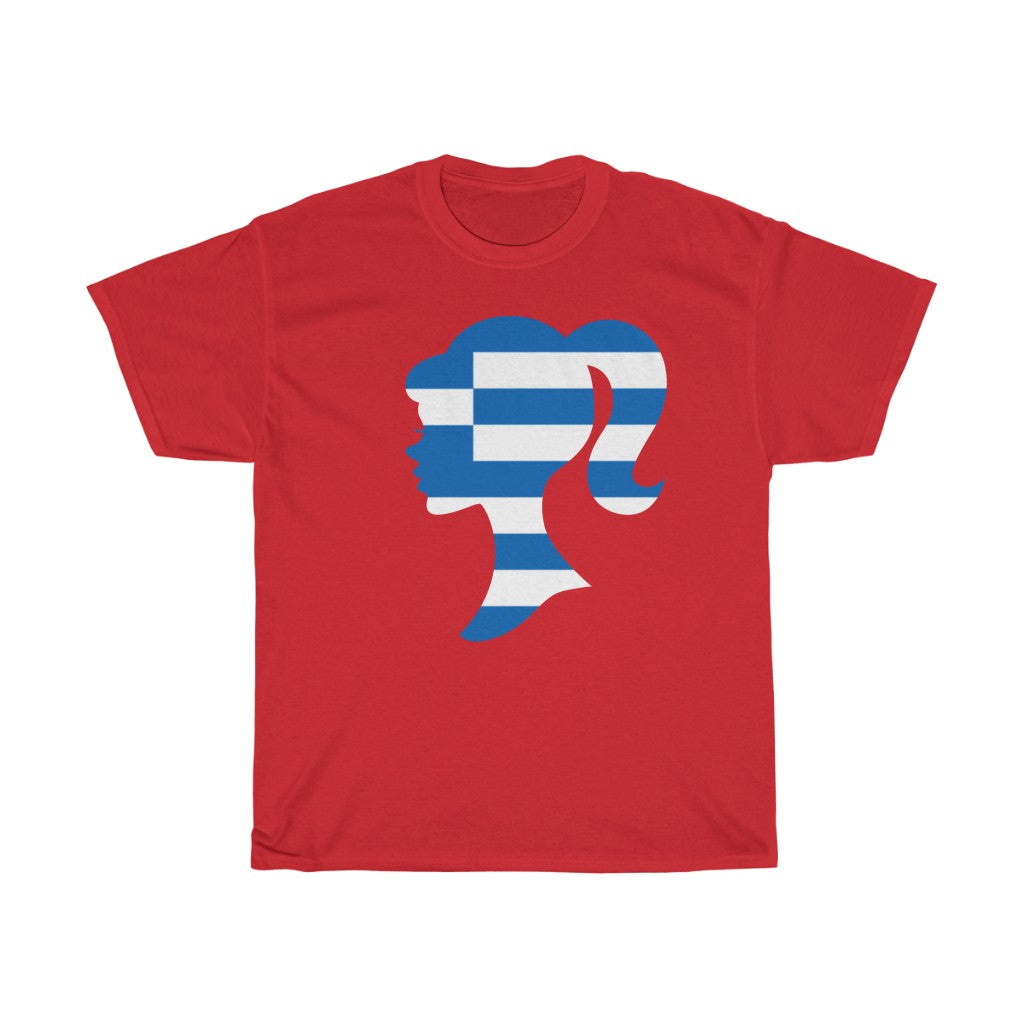 Greece Girl Flag Standard Tee - Unisex