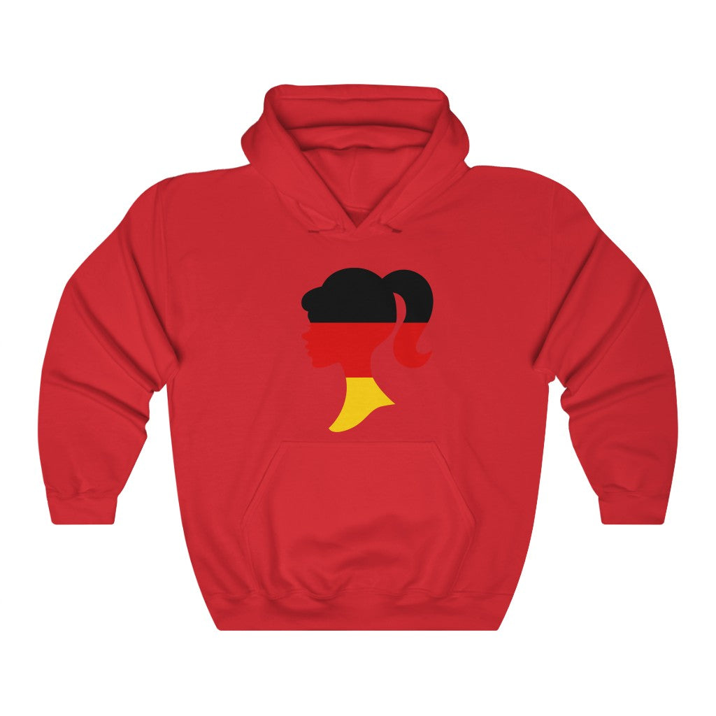 Germany Girl Flag Hoodie Sweatshirt - Unisex