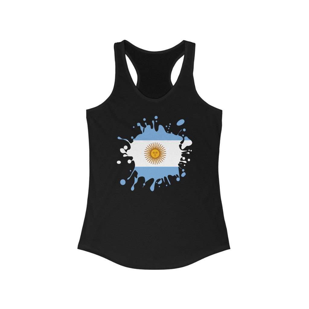 Argentina Splat Flag Tank - Women