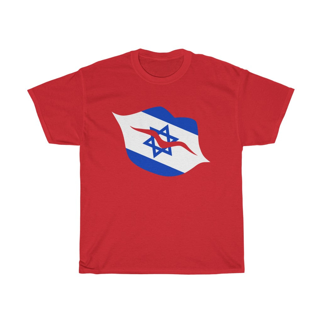 Israel Lips Flag Standard Tee - Unisex