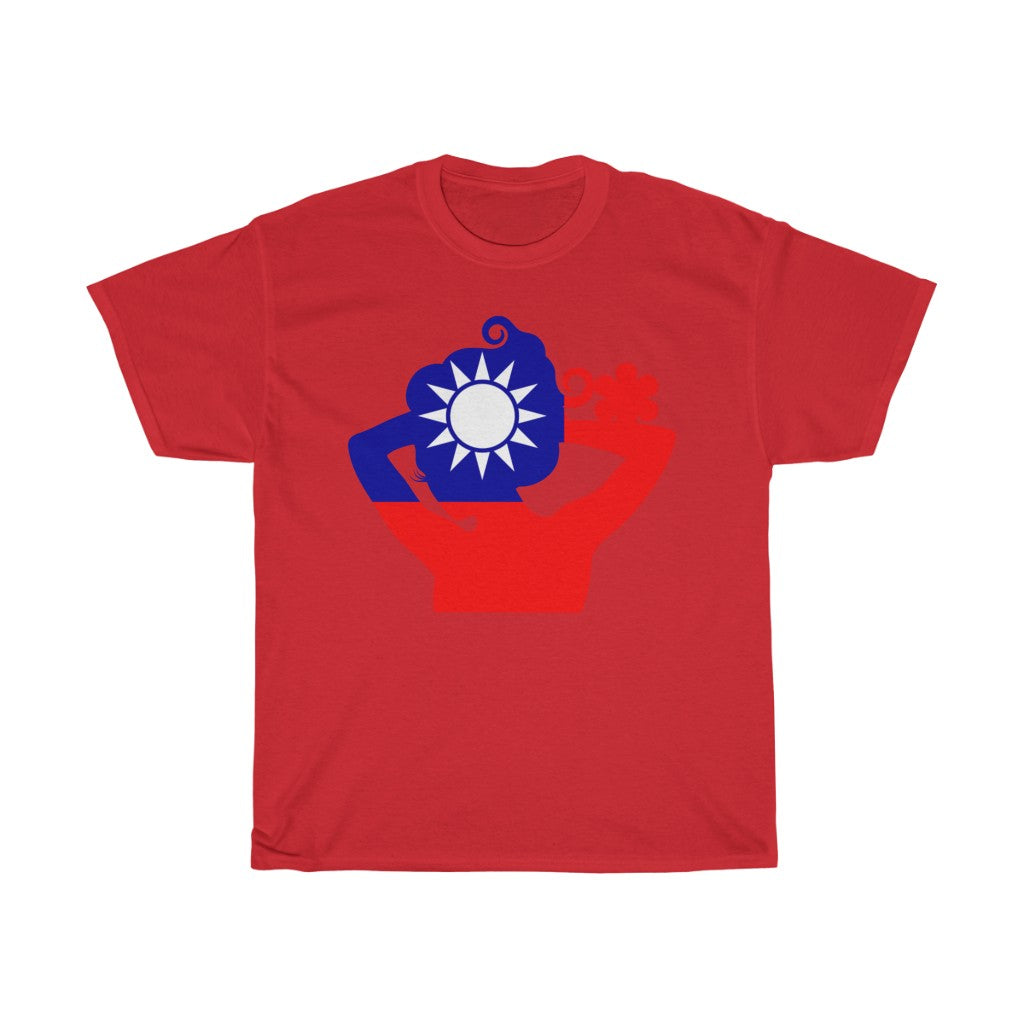 Republic of China - Taiwan Lady Flag Standard Tee - Unisex