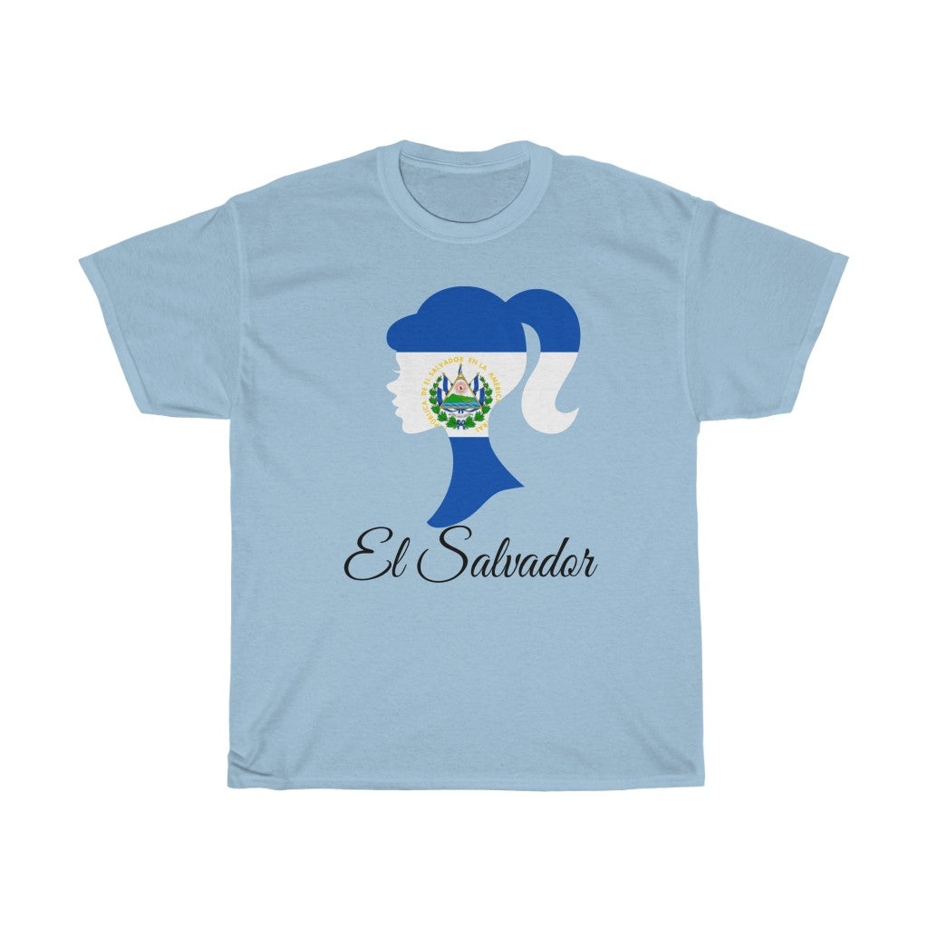 El Salvador Girl Flag Standard Tee 1 - Unisex