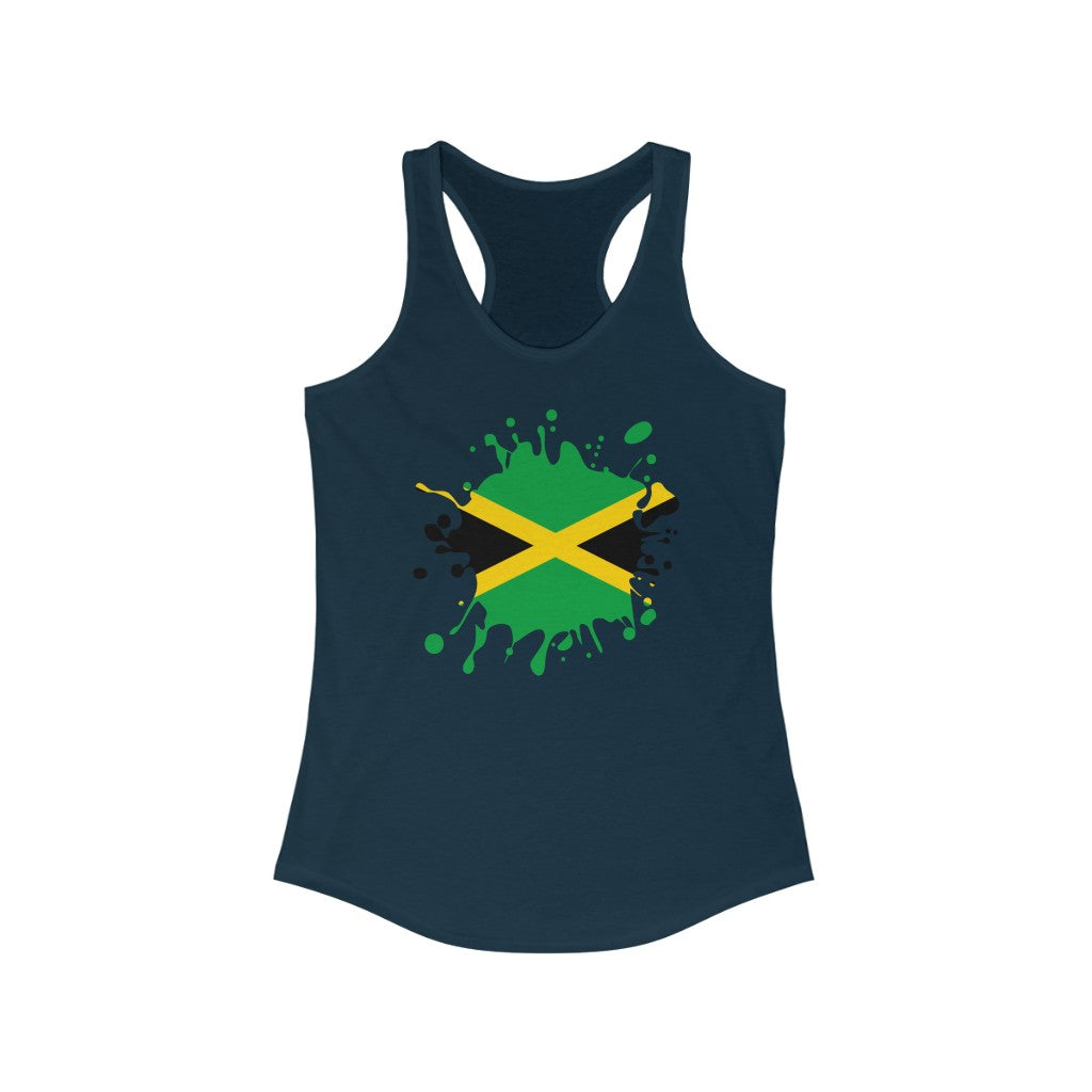 Jamaica Splat Flag Tank - Women