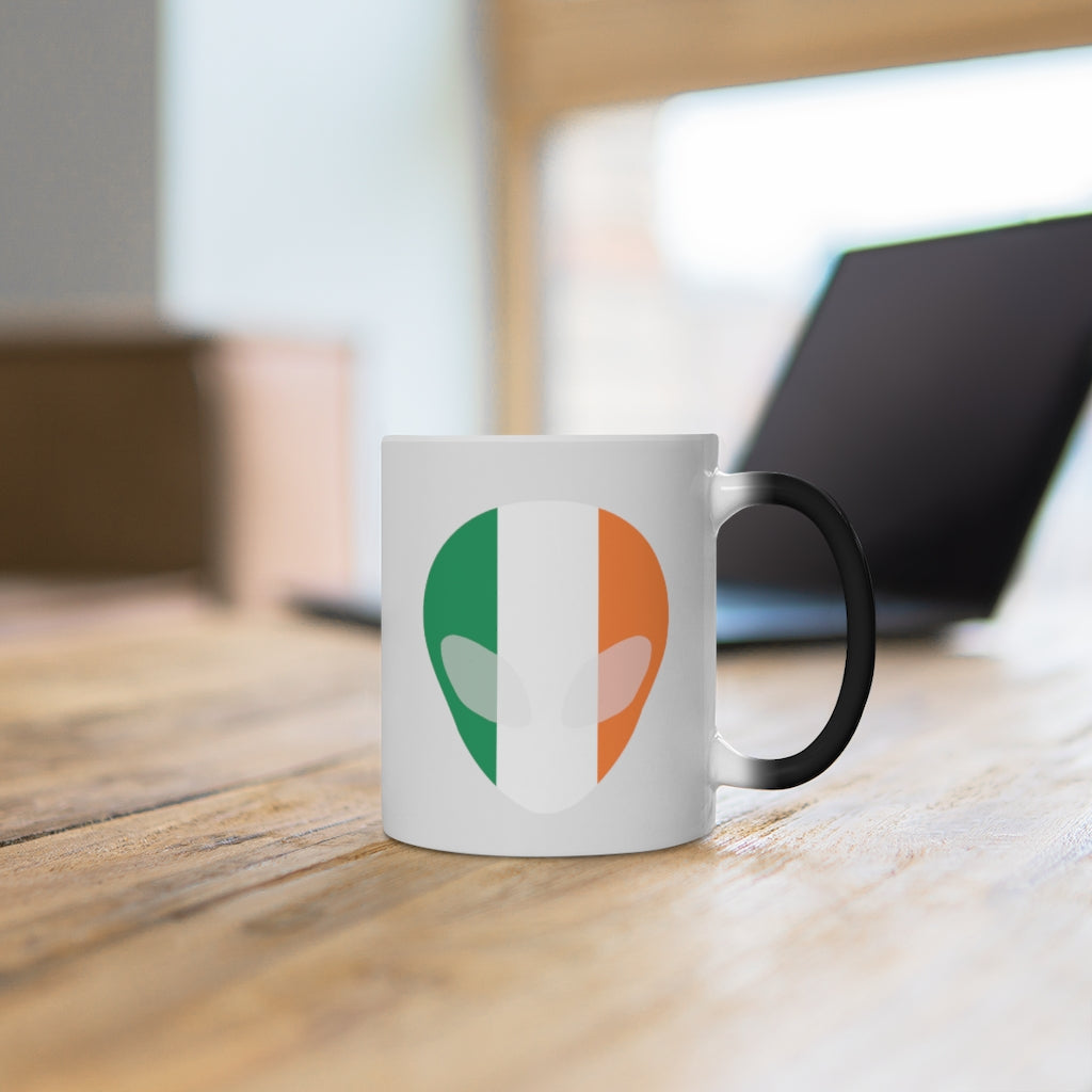 Ireland Alien Color Changing Mug