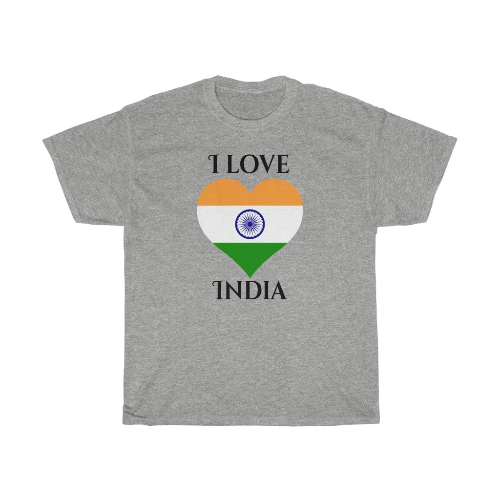 India Heart Flag Standard Tee 1 - Unisex
