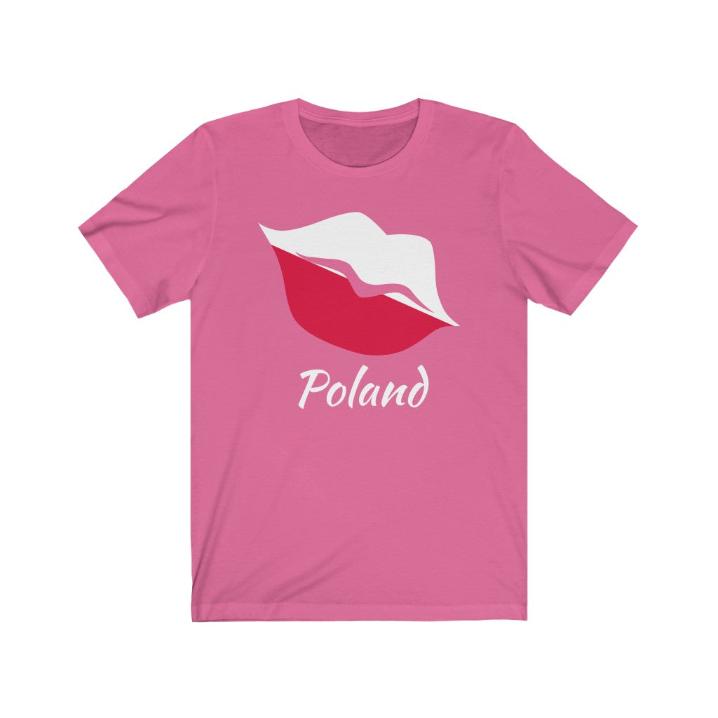 Poland Lips Flag Premium Tee 2 - Unisex