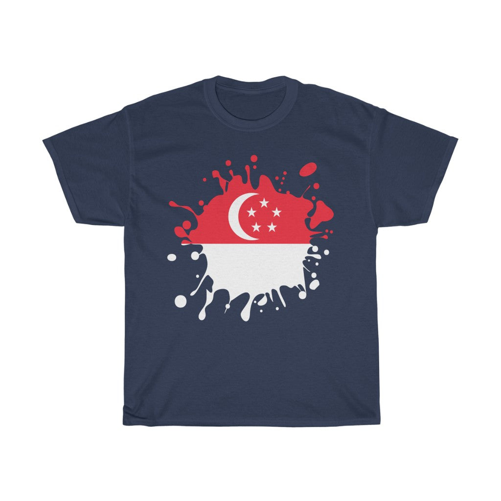 Singapore Splat Flag Standard Tee - Unisex