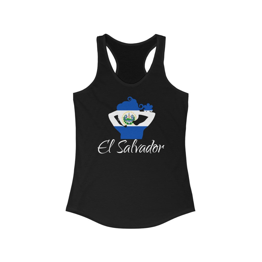 El Salvador Lady Flag Tank 2 - Women