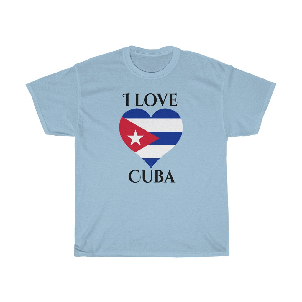 Cuba Heart Flag Standard Tee 1 - Unisex