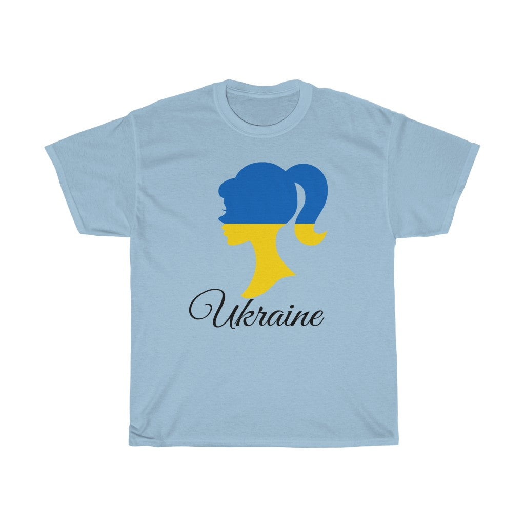 Ukraine Girl Flag Standard Tee 1 - Unisex