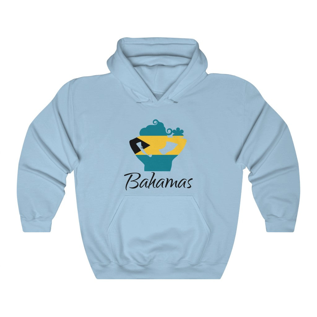 Bahamas Lady Flag Hoodie Sweatshirt 1 - Unisex