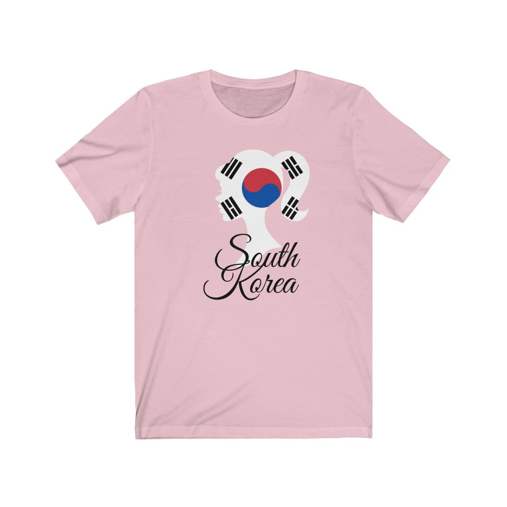 South Korea Girl Flag Premium Tee 1 - Unisex