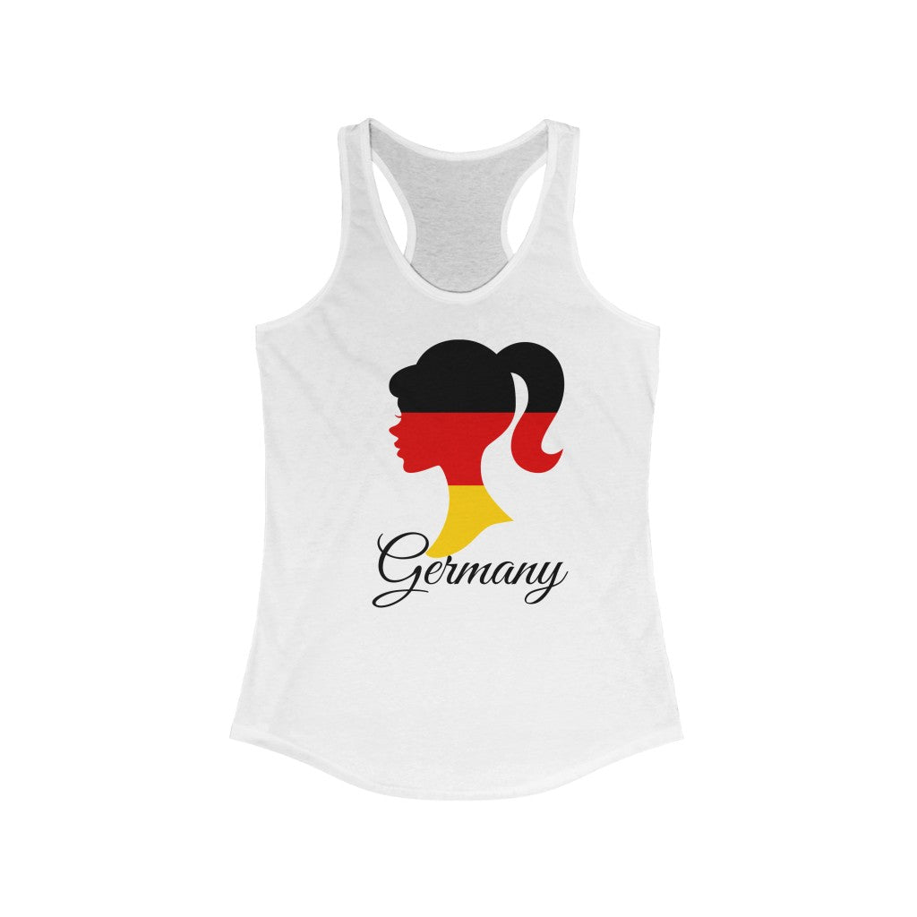 Germany Girl Flag Tank 1 - Women