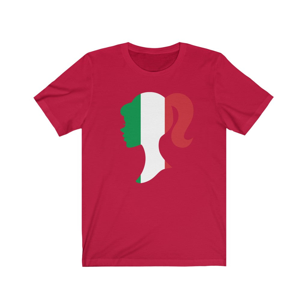 Italy Girl Flag Premium Tee - Unisex