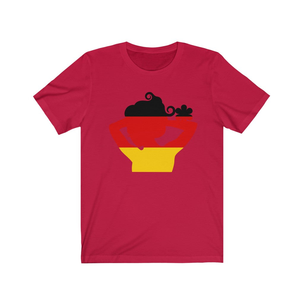 Germany Lady Flag Premium Tee - Unisex