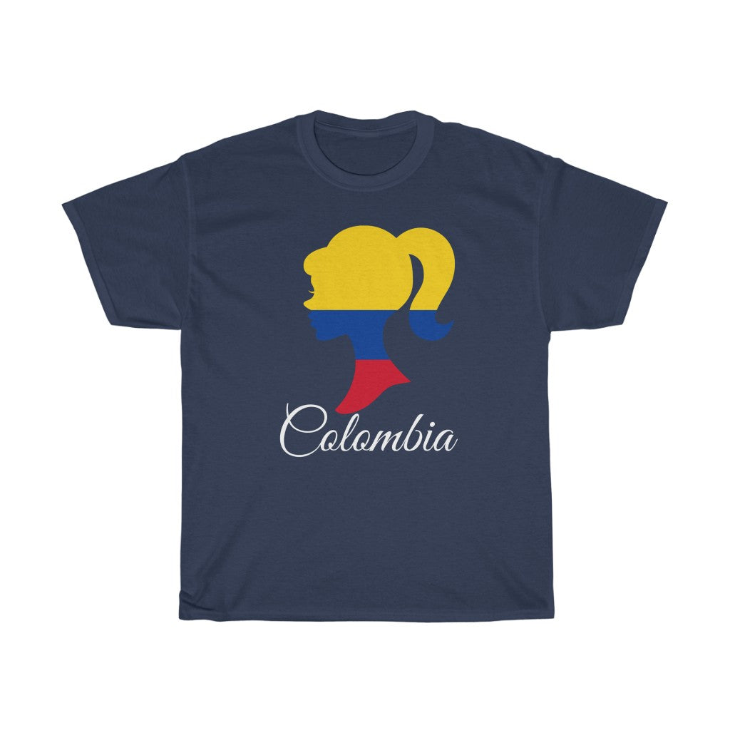 Colombia Girl Flag Standard Tee 2 - Unisex