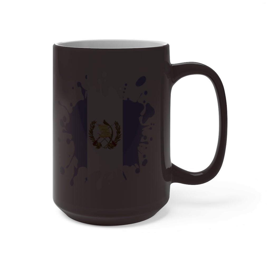 Guatemala Splat Color Changing Mug