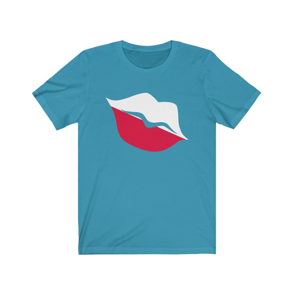 Poland Lips Flag Premium Tee - Unisex