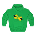 Jamaica Lips Flag Hoodie Sweatshirt - Unisex