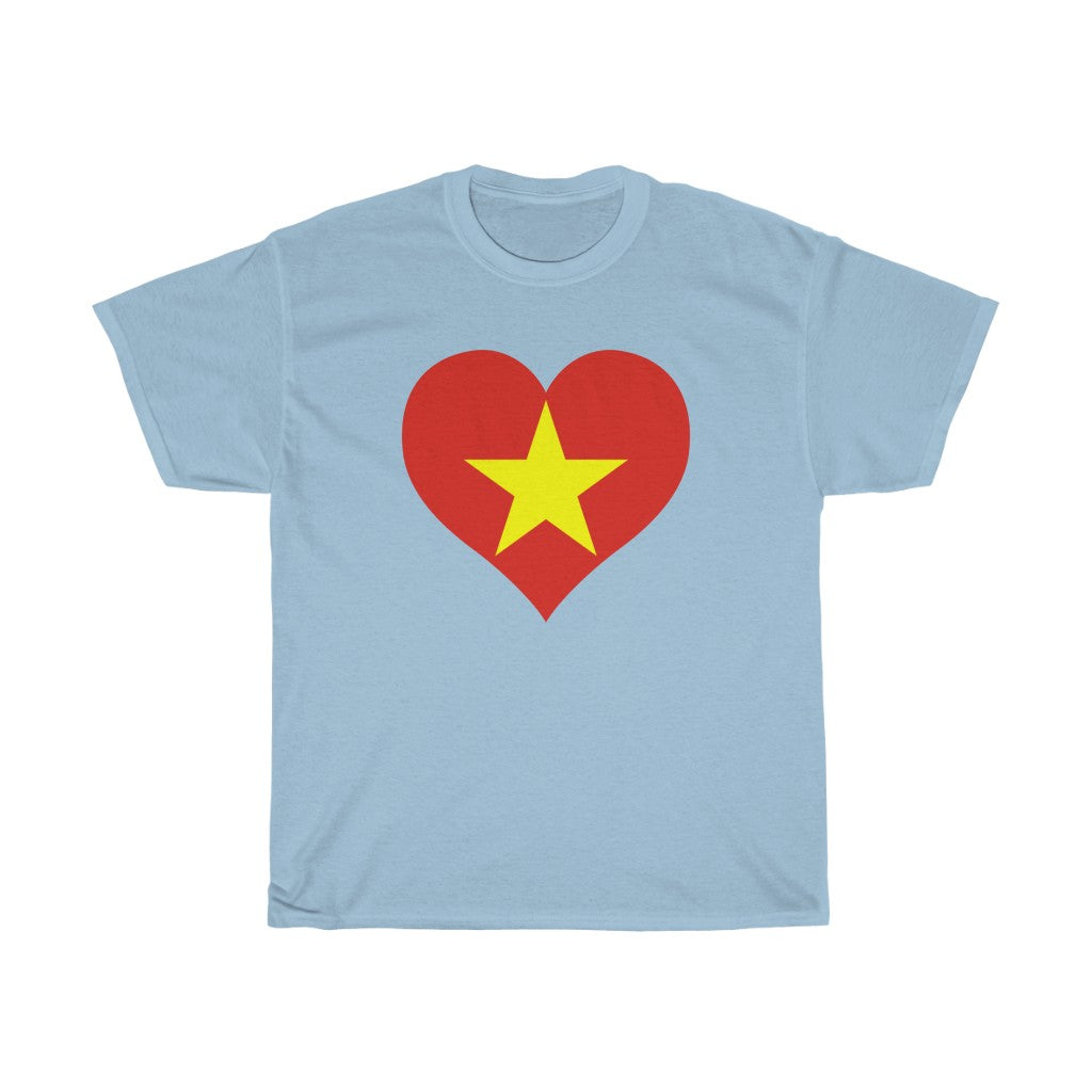 Vietnam Heart Flag Standard Tee - Unisex