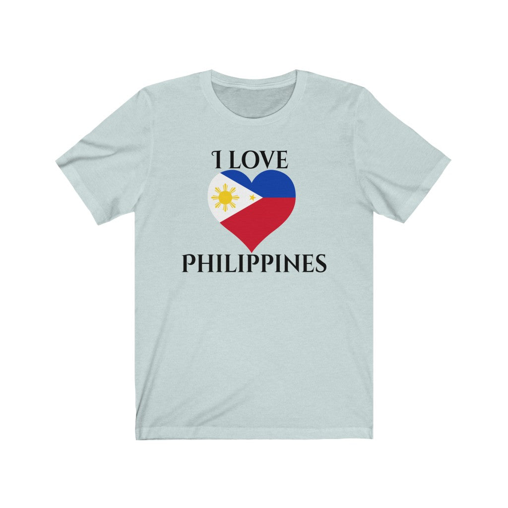 Philippines Heart Flag Premium Tee 1 - Unisex