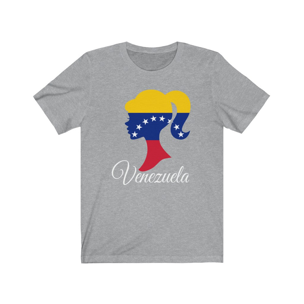 Venezuela Girl Flag Premium Tee 2 - Unisex