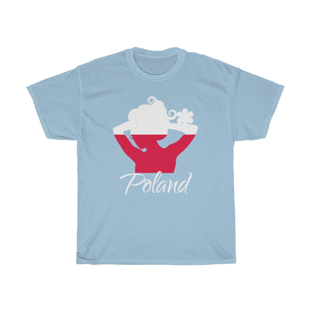 Poland Lady Flag Standard Tee 2 - Unisex